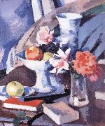 Samuel John Peploe Still Life Roses and Book china oil painting artist